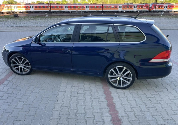 Volkswagen Golf cena 16900 przebieg: 186340, rok produkcji 2008 z Leszno małe 232